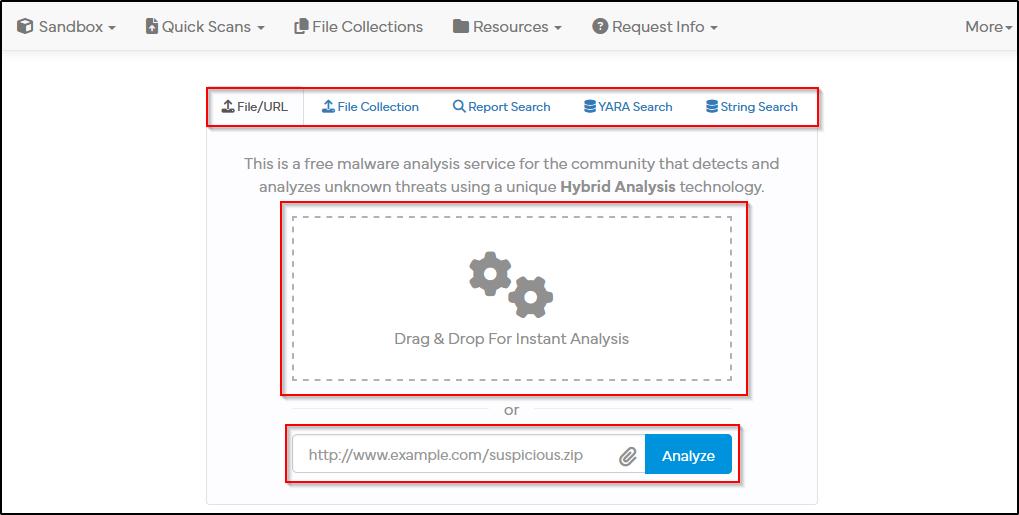 hybrid analysis