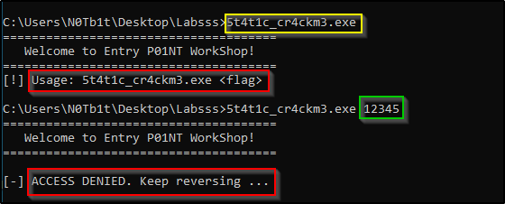 Program running